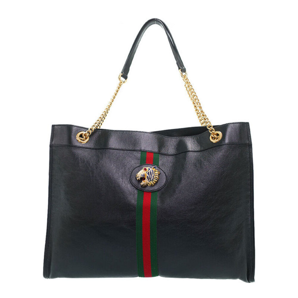 GUCCI Tiger Head Raja Tote Bag